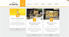 Desktop Screenshot of nova-ambienta.ba